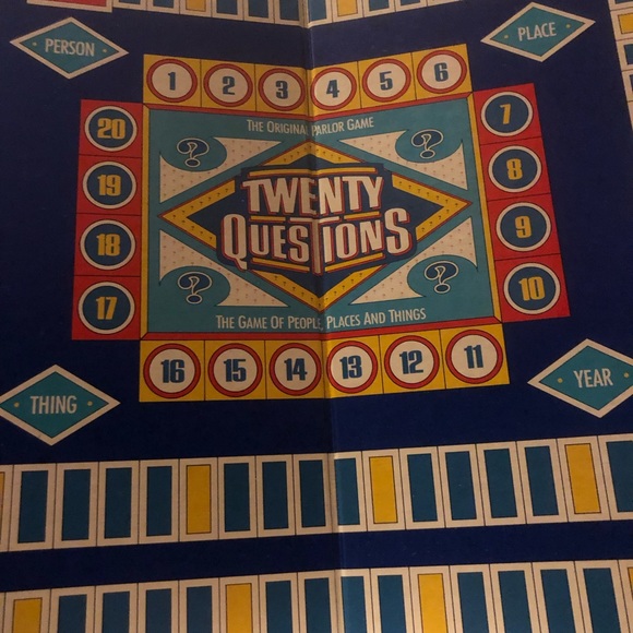 Vintage 1987 Twenty Questions Game - Picture 11 of 14